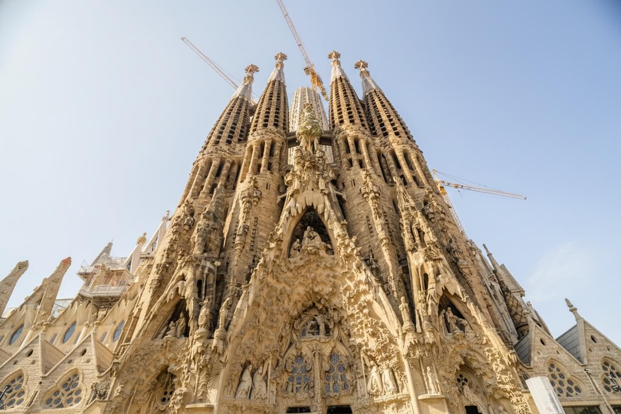 Façade de la Nativité Sagrada Familia